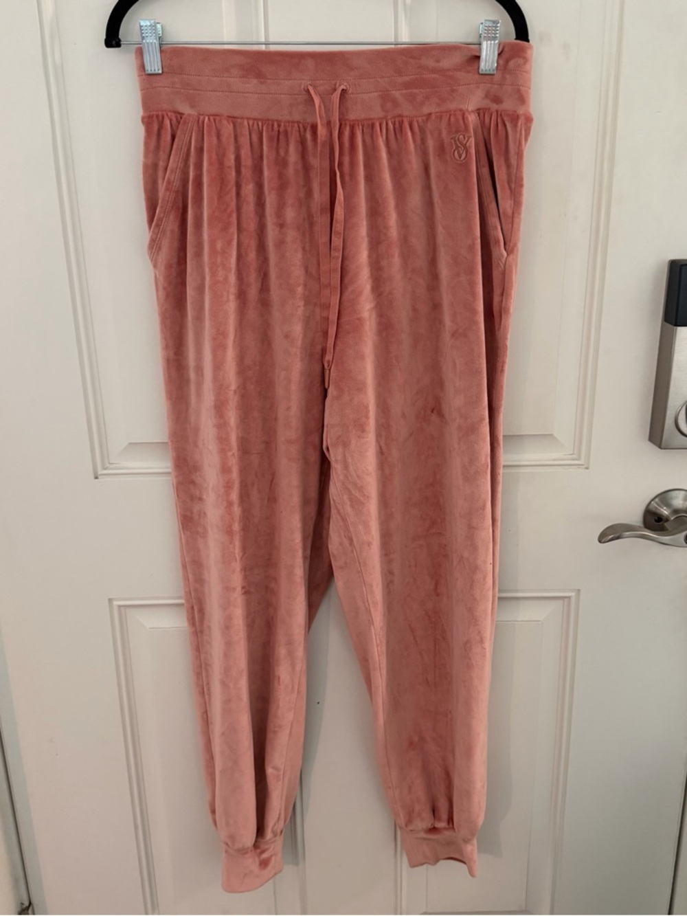 Victoria’s Secret Joggers M | Orange Velour On Point